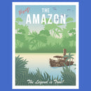 Men's Jungle Cruise Visit the Amazon Tank Top