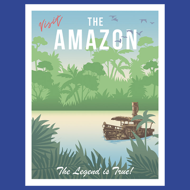 Junior's Jungle Cruise Visit the Amazon T-Shirt