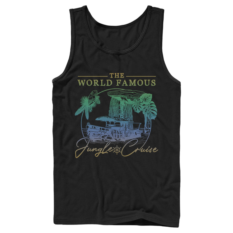 Men's Jungle Cruise The World Famous La Quila Ombre Tank Top