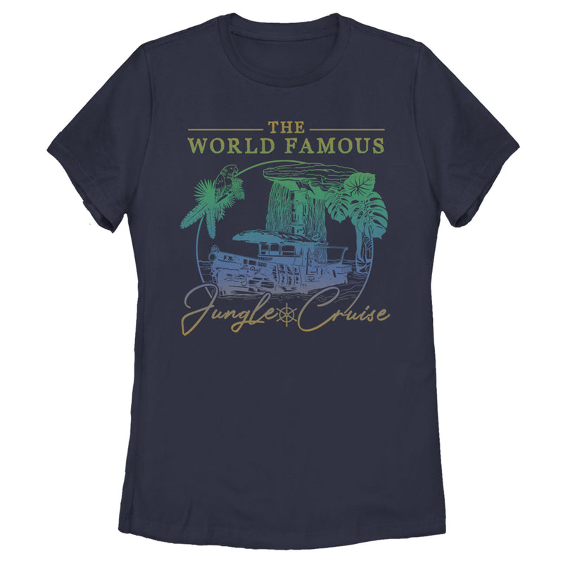 Women's Jungle Cruise The World Famous La Quila Ombre T-Shirt