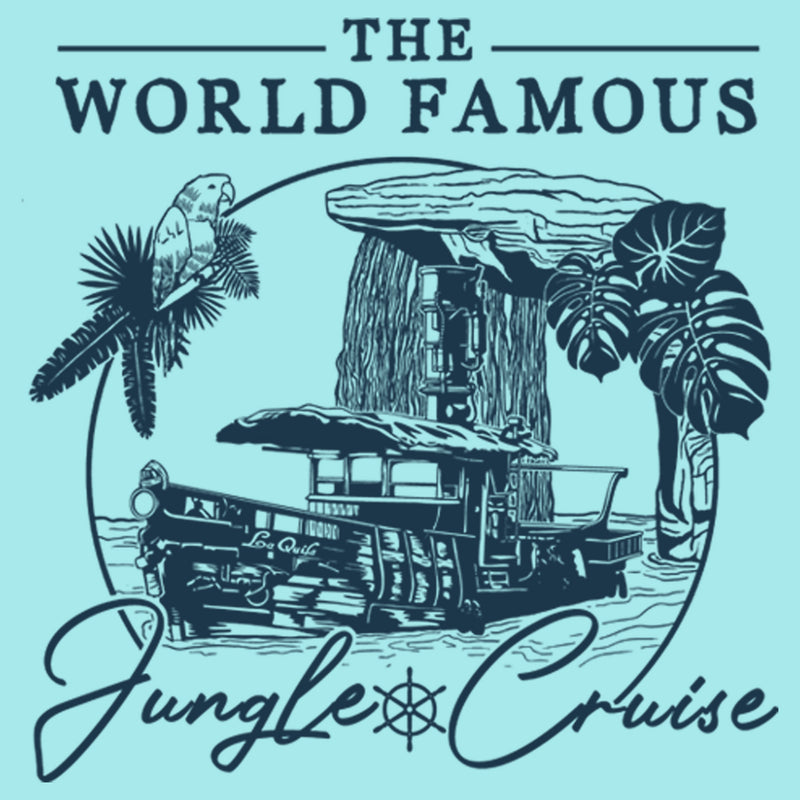 Junior's Jungle Cruise The World Famous La Quila Racerback Tank Top