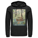 Men's Jungle Cruise La Quila Retro Poster Pull Over Hoodie