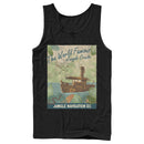 Men's Jungle Cruise La Quila Retro Poster Tank Top