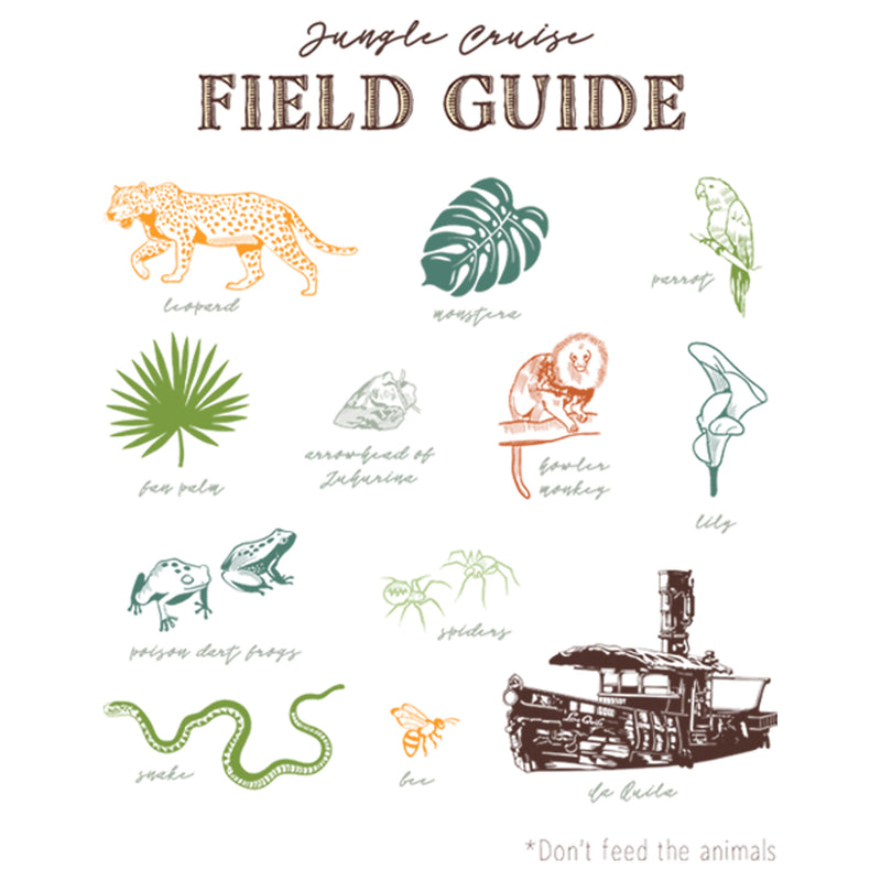 Junior's Jungle Cruise Field Guide T-Shirt