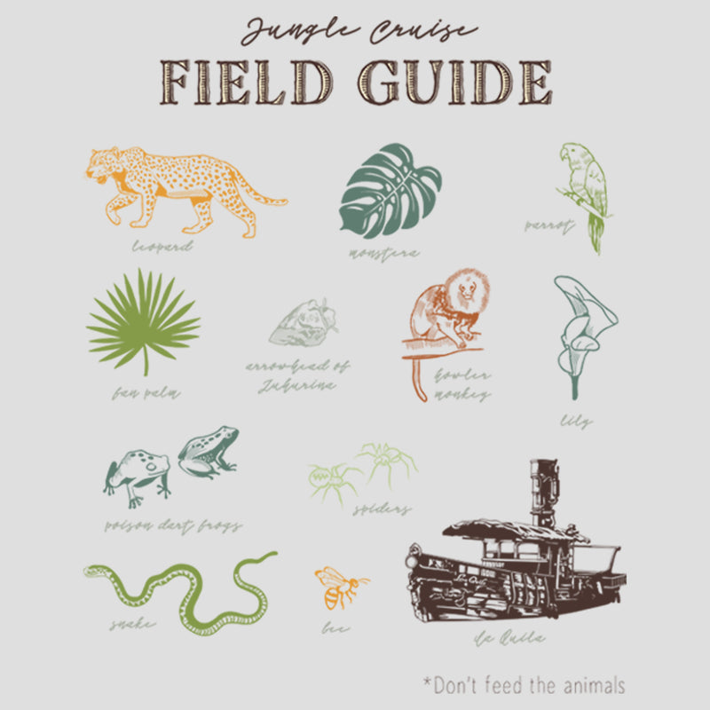 Women's Jungle Cruise Field Guide Racerback Tank Top