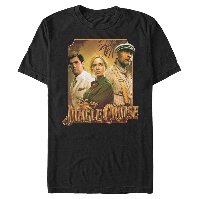 Men's Jungle Cruise Characters Logo T-Shirt