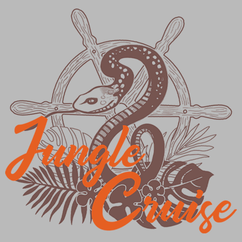 Junior's Jungle Cruise Snake Logo T-Shirt