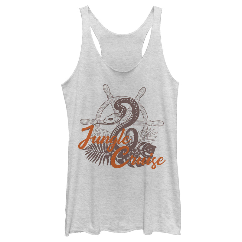 Women's Jungle Cruise Snake Logo Racerback Tank Top