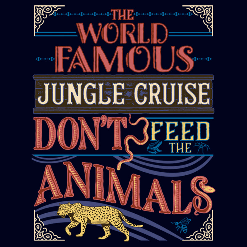 Junior's Jungle Cruise World Famous Retro Logo T-Shirt