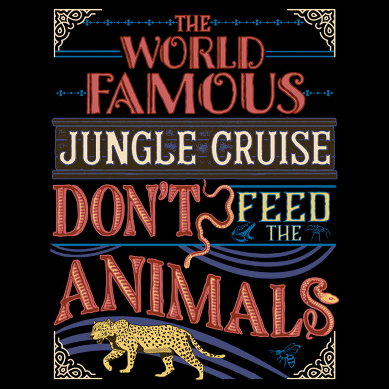 Boy's Jungle Cruise World Famous Retro Logo T-Shirt
