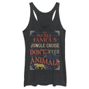 Women's Jungle Cruise World Famous Retro Logo Racerback Tank Top