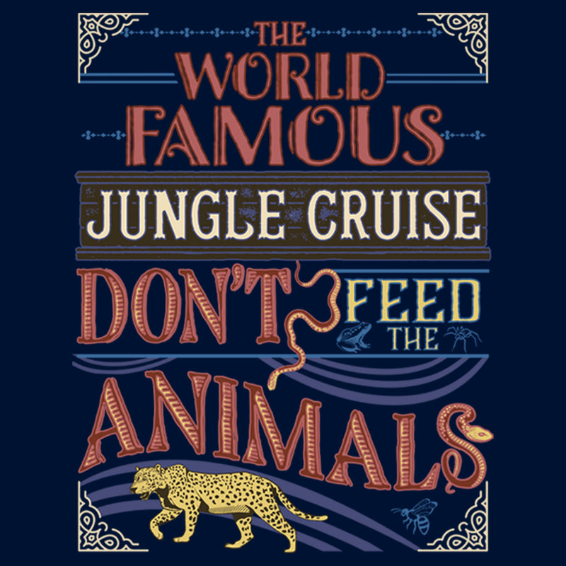 Men's Jungle Cruise World Famous Retro Logo Sweatshirt