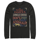 Men's Jungle Cruise World Famous Retro Logo Long Sleeve Shirt