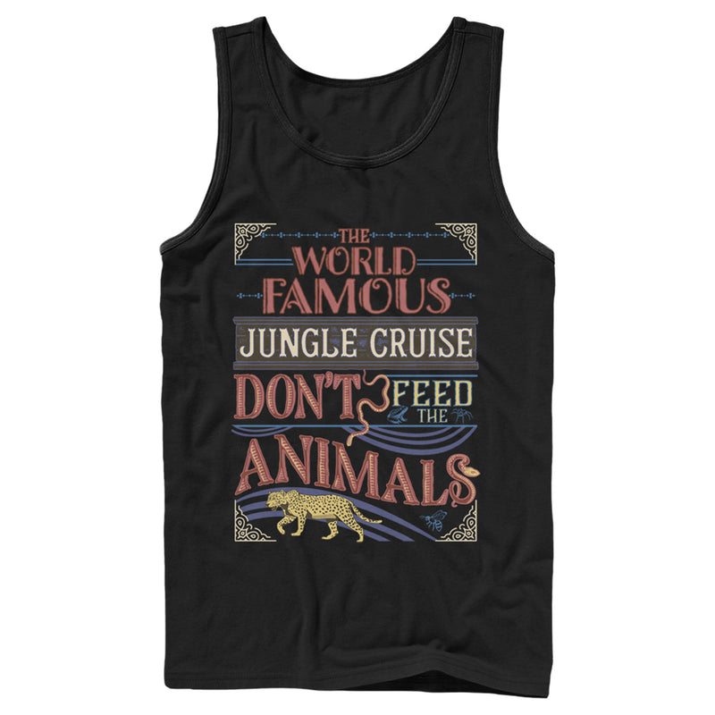 Men's Jungle Cruise World Famous Retro Logo Tank Top