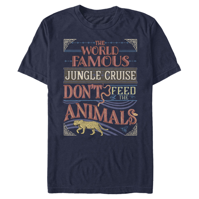 Men's Jungle Cruise World Famous Retro Logo T-Shirt