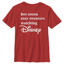 Boy's Disney Hot Cocoa and Cozy Sweaters T-Shirt