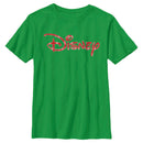 Boy's Disney Festive Christmas Logo T-Shirt