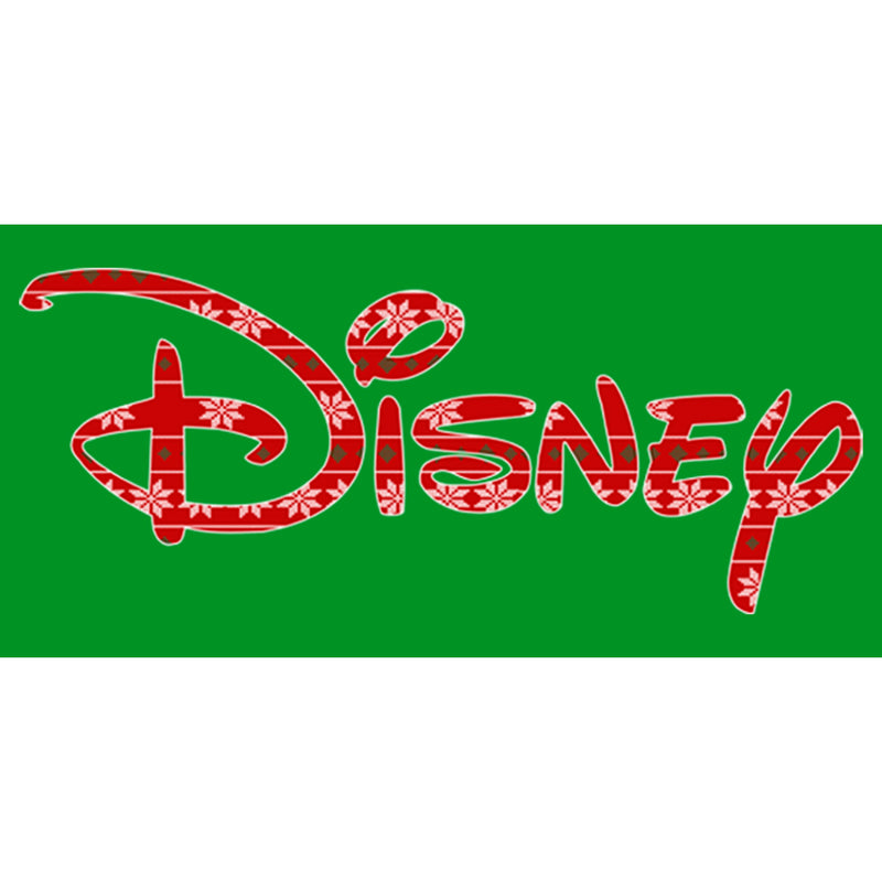 Boy's Disney Festive Christmas Logo T-Shirt