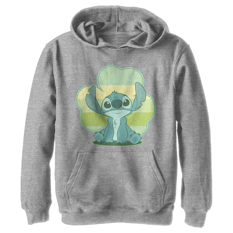 Boy's Lilo & Stitch Retro Shamrock Pride Pull Over Hoodie