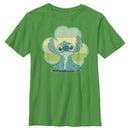 Boy's Lilo & Stitch Retro Shamrock Pride T-Shirt