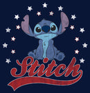 Boy's Lilo & Stitch Red, White, and Blue Stars T-Shirt