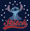 Boy's Lilo & Stitch Red, White, and Blue Stars T-Shirt