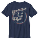 Boy's Lilo & Stitch Distressed Wild and Free Tour T-Shirt