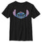 Boy's Lilo & Stitch Halloween Sugar Skull T-Shirt