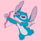Girl's Lilo & Stitch Cupid Stitch With Heart Arrows T-Shirt