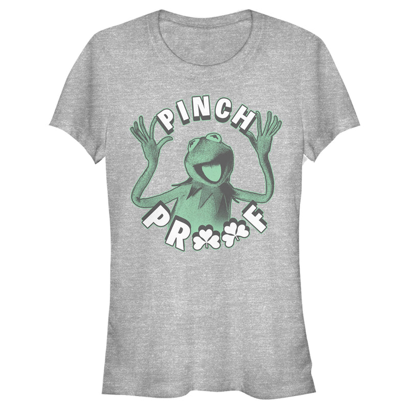 Junior's The Muppets St. Patrick's Day Kermit Pinch Proof T-Shirt