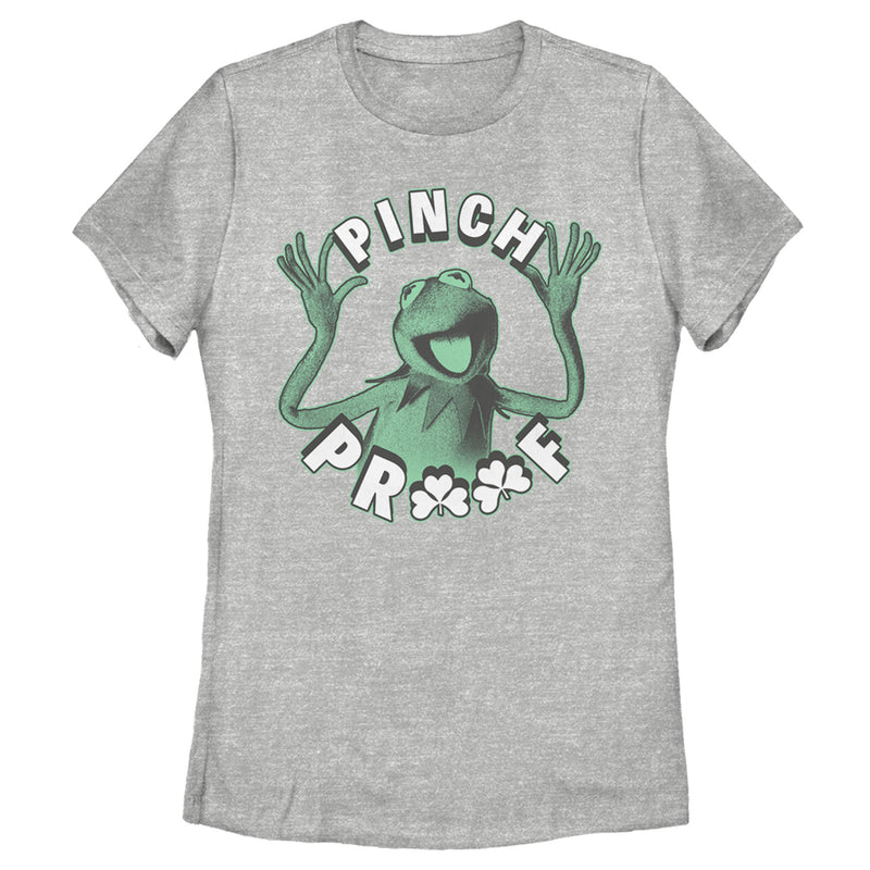 Women's The Muppets St. Patrick's Day Kermit Pinch Proof T-Shirt