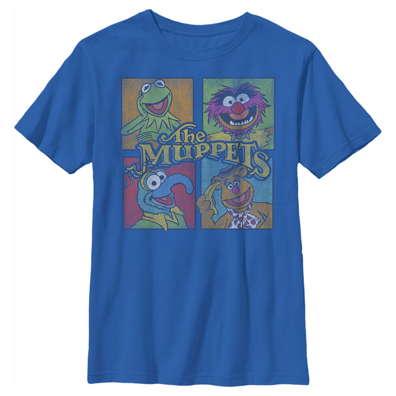 Boy's The Muppets Character Panels T-Shirt