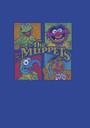 Junior's The Muppets Character Panel T-Shirt