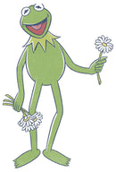 Men's The Muppets Kermit Flower Bouquet Sweatshirt