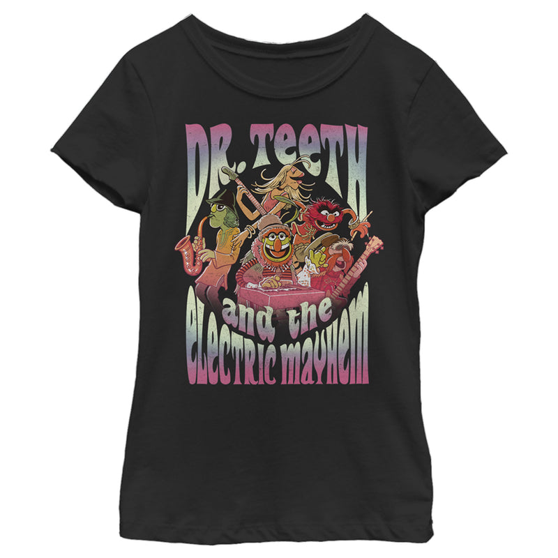 Girl's The Muppets Electric Mayhem T-Shirt