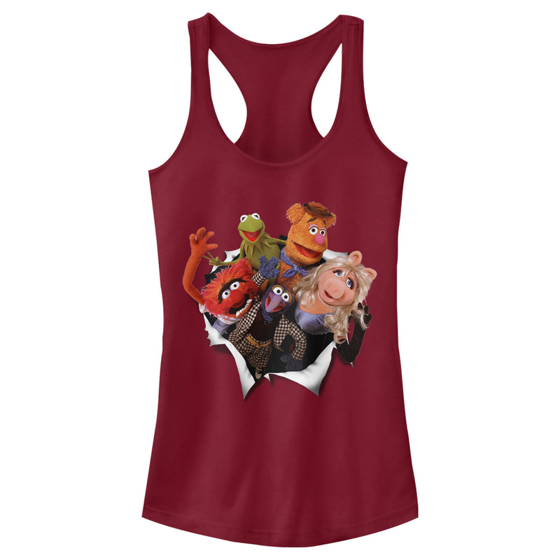 Junior's The Muppets Breakout Racerback Tank Top