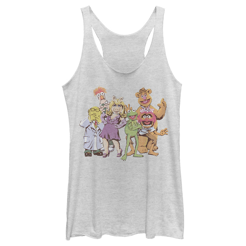 Women's The Muppets The Gang Racerback Tank Top