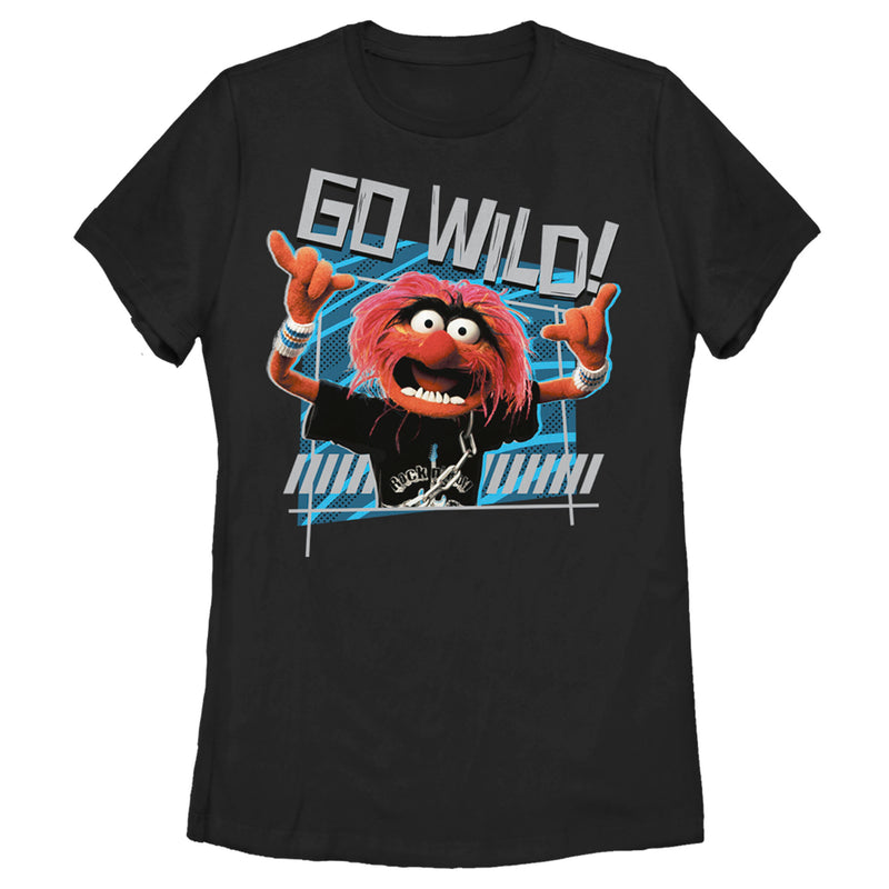 Women's The Muppets Animal Go Wild T-Shirt