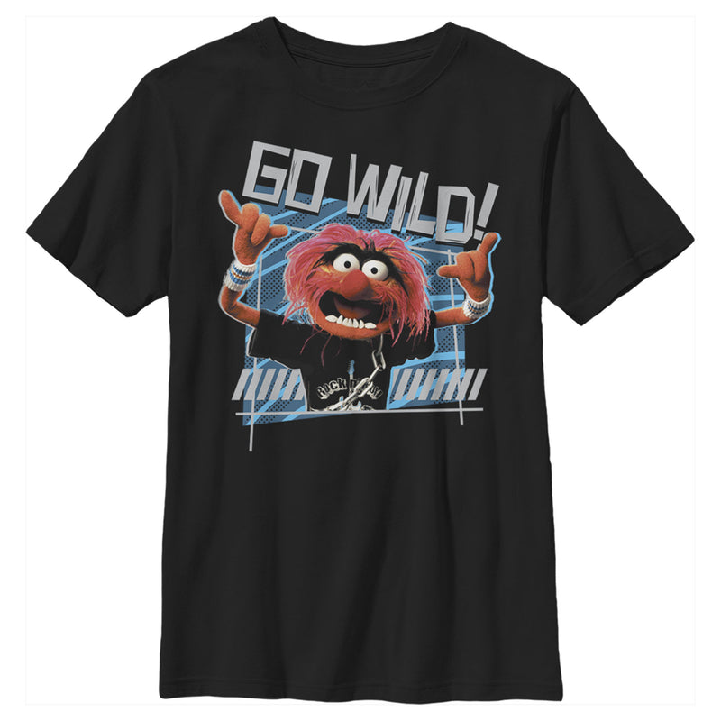 Boy's The Muppets Animal Go Wild T-Shirt