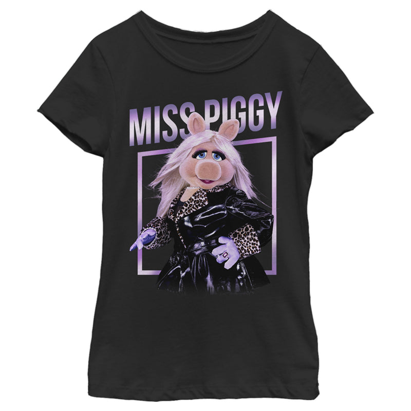 Girl's The Muppets Miss Piggy Glamourous T-Shirt