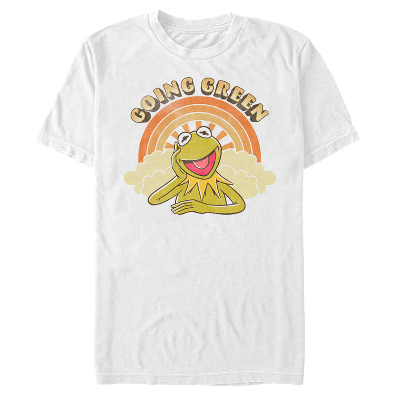 Men's The Muppets Kermit Retro Green T-Shirt