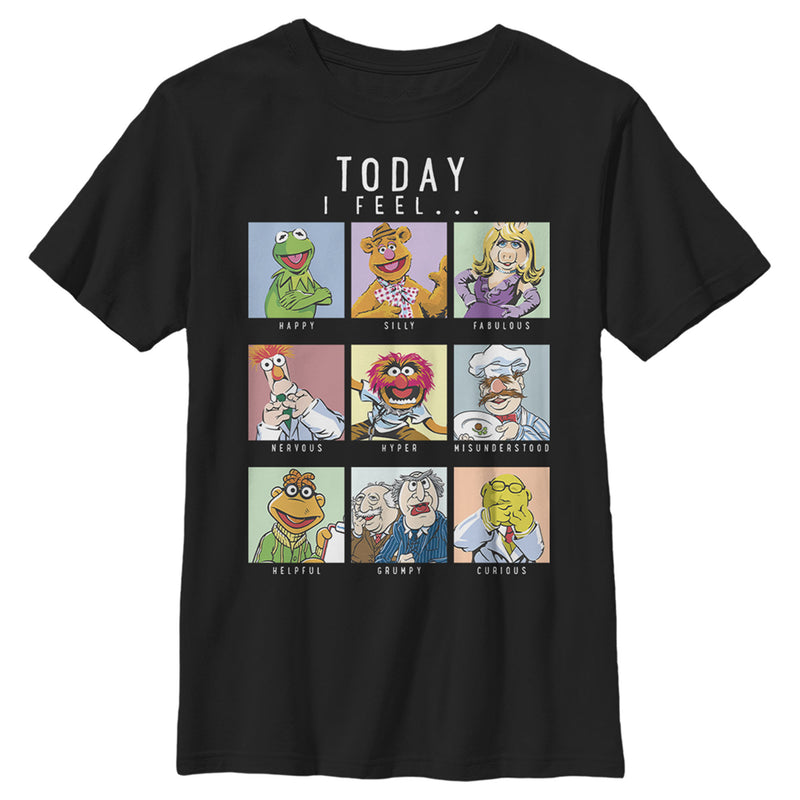 Boy's The Muppets Mood Chart T-Shirt