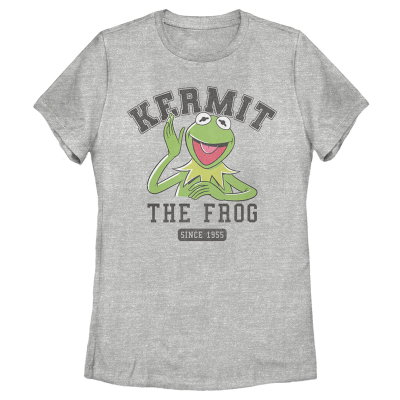 Women's The Muppets Kermit 1955 Collegiate T-Shirt