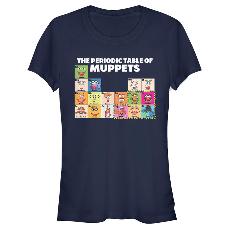 Junior's The Muppets Periodic Table of Muppets T-Shirt