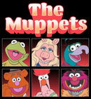 Boy's The Muppets Boxed Characters T-Shirt