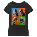 Girl's The Muppets Kermit Pop Poster T-Shirt