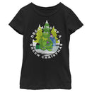 Girl's The Muppets Dreaming of a Green Christmas T-Shirt