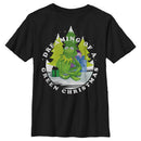 Boy's The Muppets Dreaming of a Green Christmas T-Shirt