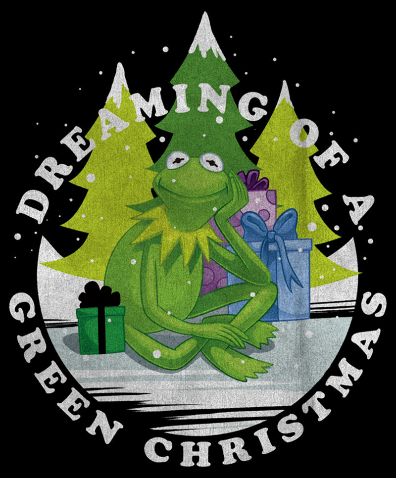 Boy's The Muppets Dreaming of a Green Christmas T-Shirt