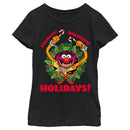 Girl's The Muppets Ho Ho Holidays! T-Shirt